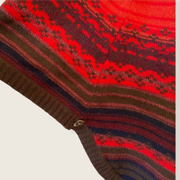 Coldwater Creek cowl neck Wool Blend poncho size Medium/Large EUC - Picture 4 of 4